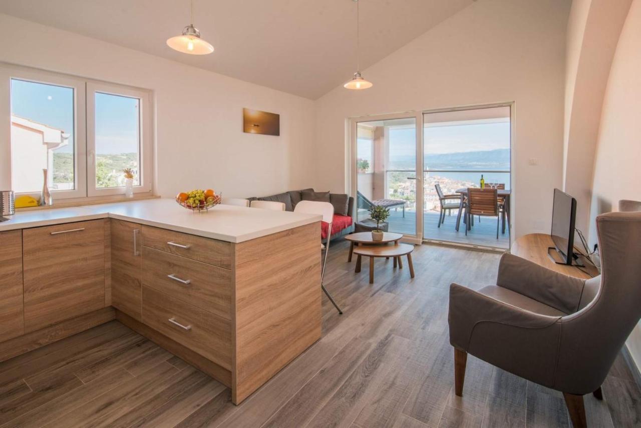Apartman Zoe Vrbnik Kültér fotó